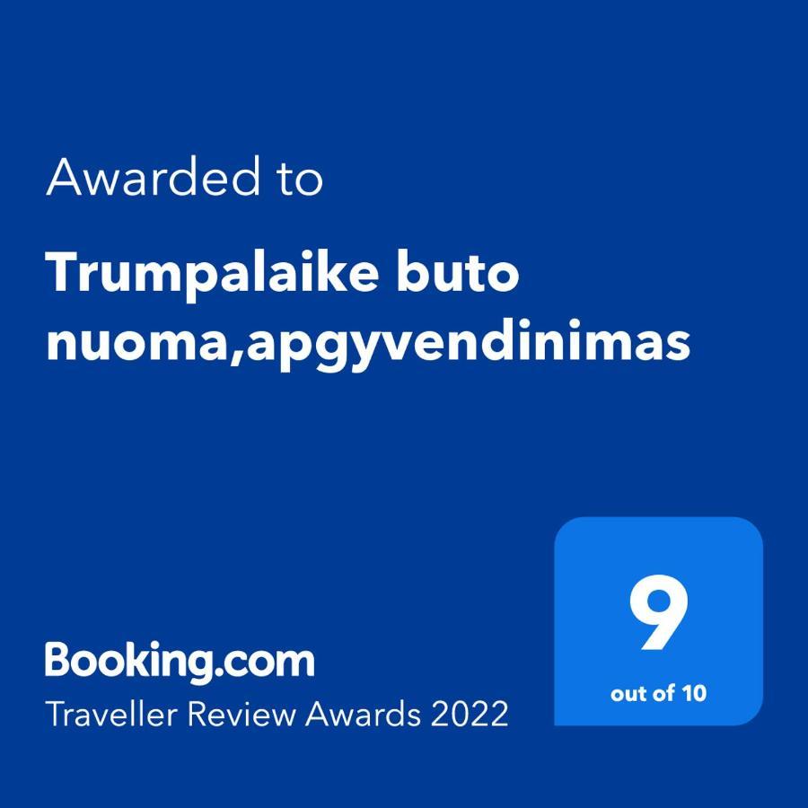 Trumpalaike Buto Nuoma,Apgyvendinimas - Bekontaktis Iejimas Rokiskis Exterior foto